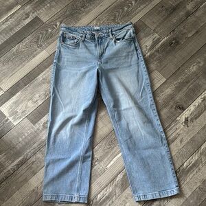 OLD NAVY Straight Light Blue Denim Jeans
